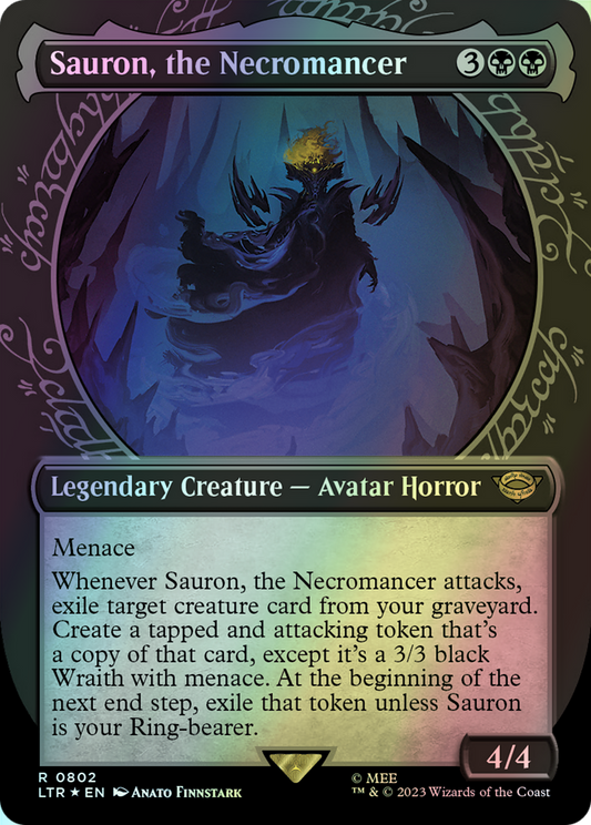 Sauron, the Necromancer - Surge Foil (LTR) #802 [EN/F] s/o