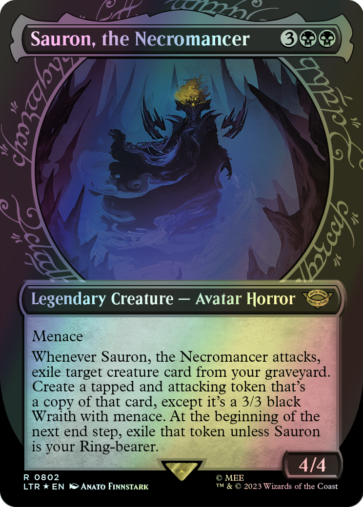 Sauron, the Necromancer - Surge Foil (LTR) #802 [EN/F] s/o
