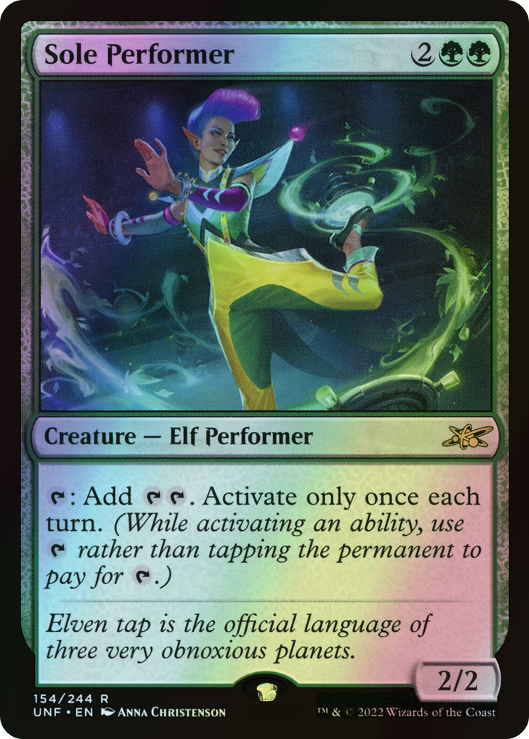 Sole Performer (UNF) #154 [EN/F]