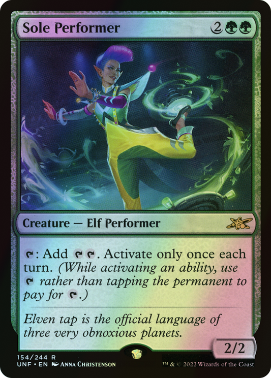 Sole Performer (UNF) #154 [EN/F]