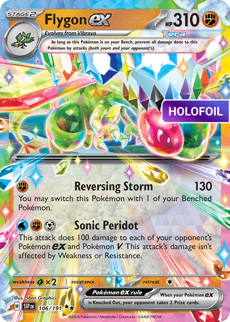 Flygon ex - 106/191 (SSP) #106 [EN/H]