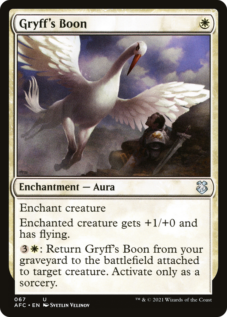 Gryff's Boon (AFC) #67 [EN/N] s/o