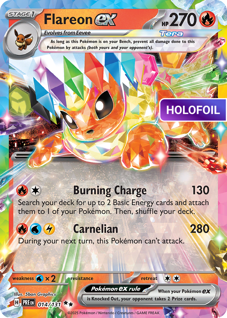 Flareon ex - 014/131 (PRE) #014 [EN/H] s/o