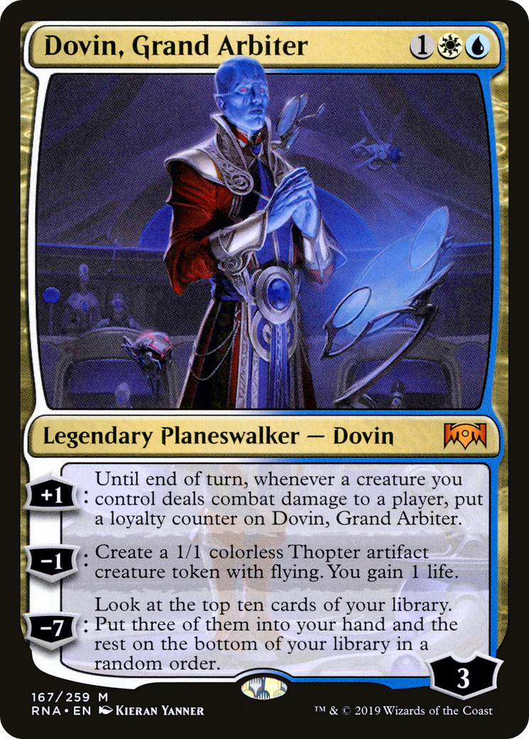 Dovin, Grand Arbiter (RNA) #167 [EN/N]