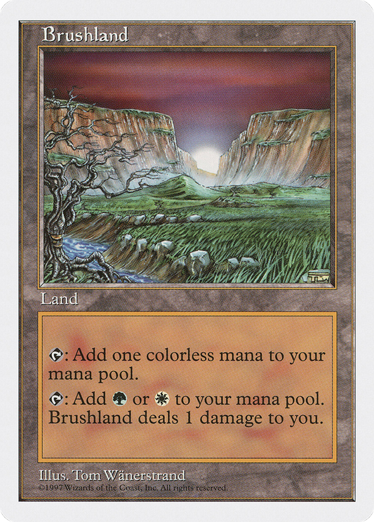 Brushland (5ED) #412 [EN/N] s/o