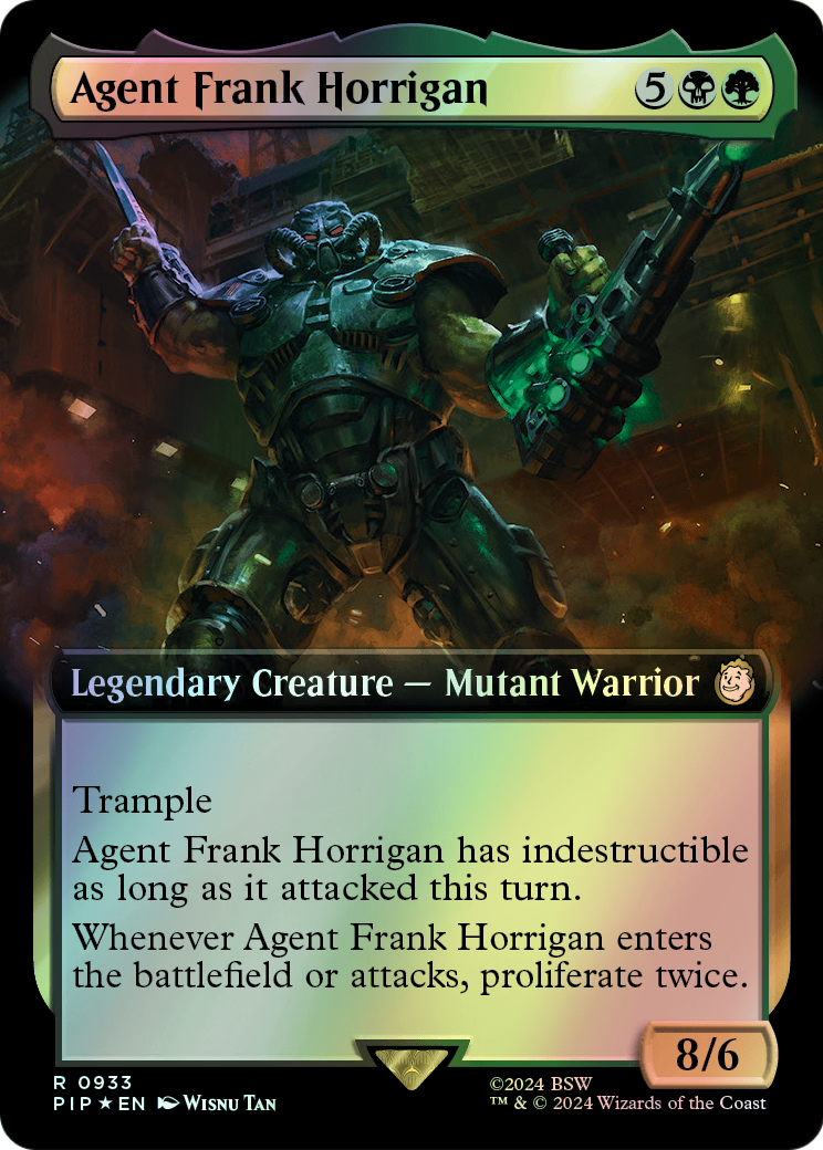 Agent Frank Horrigan - Surge Foil (PIP) #933 [EN/F] s/o