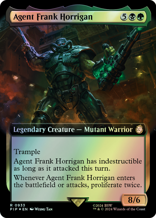 Agent Frank Horrigan - Surge Foil (PIP) #933 [EN/F] s/o