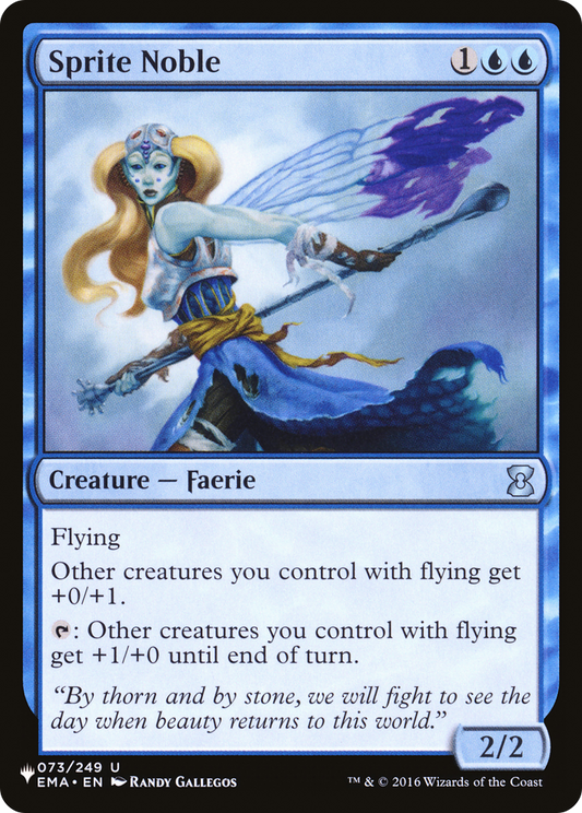Sprite Noble (PLST) #EMA-73 [EN/N] s/o