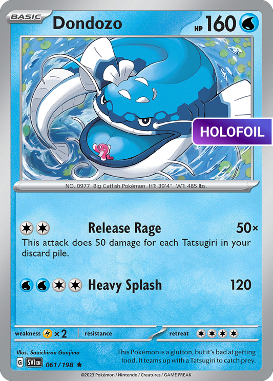 Dondozo (SVI) #61 [EN/H] s/o