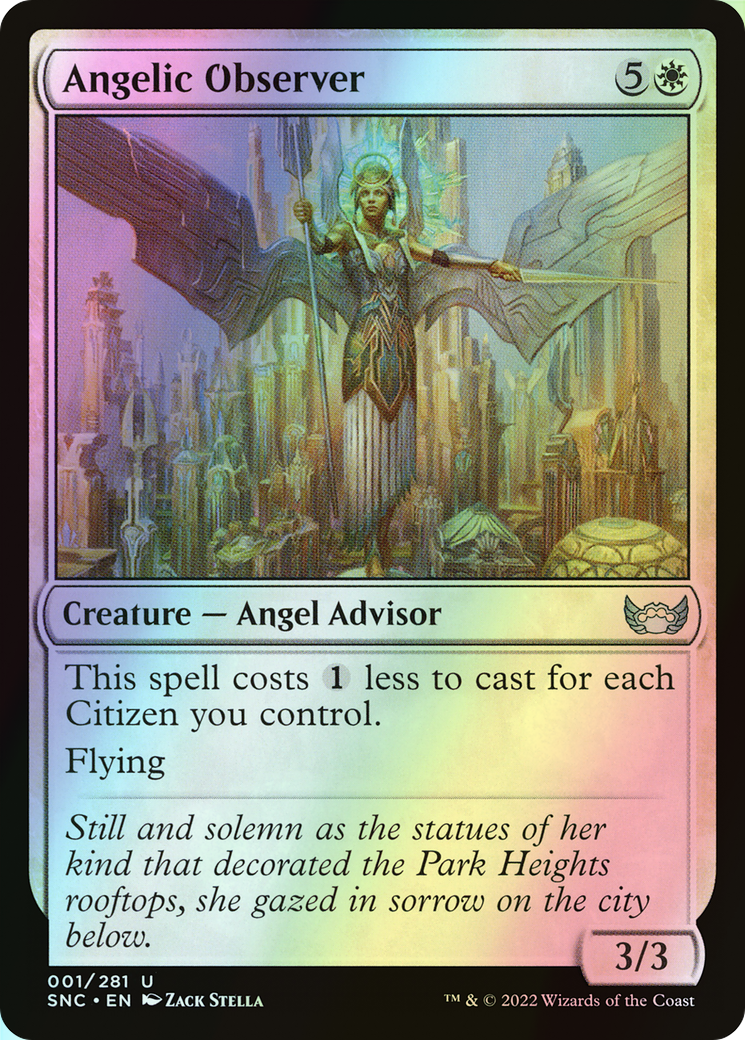 Angelic Observer (SNC) #1 [EN/F]