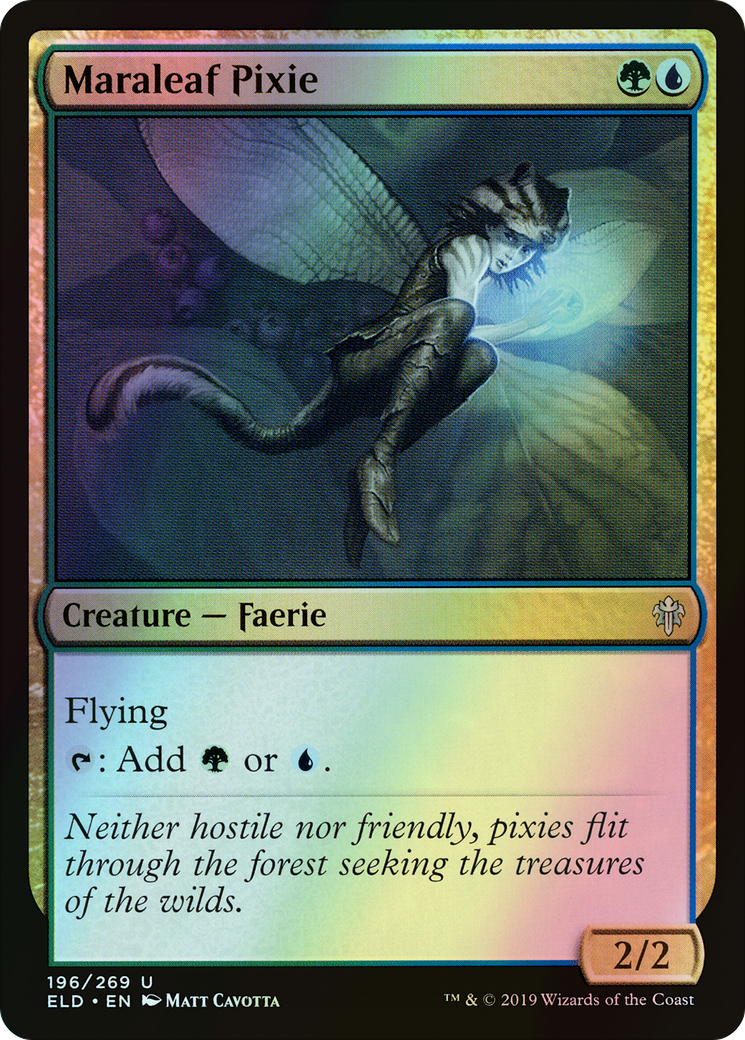 Maraleaf Pixie (ELD) #196 [EN/F] s/o