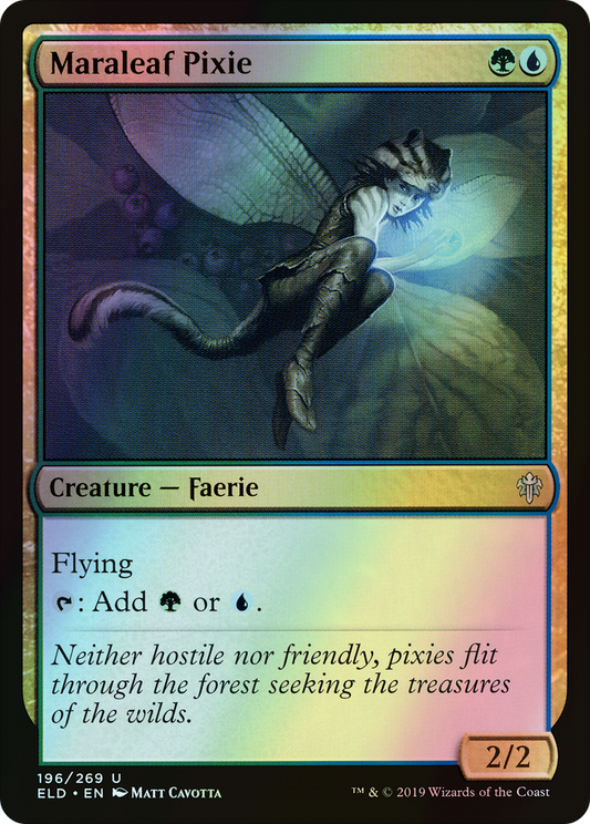 Maraleaf Pixie (ELD) #196 [EN/F] s/o