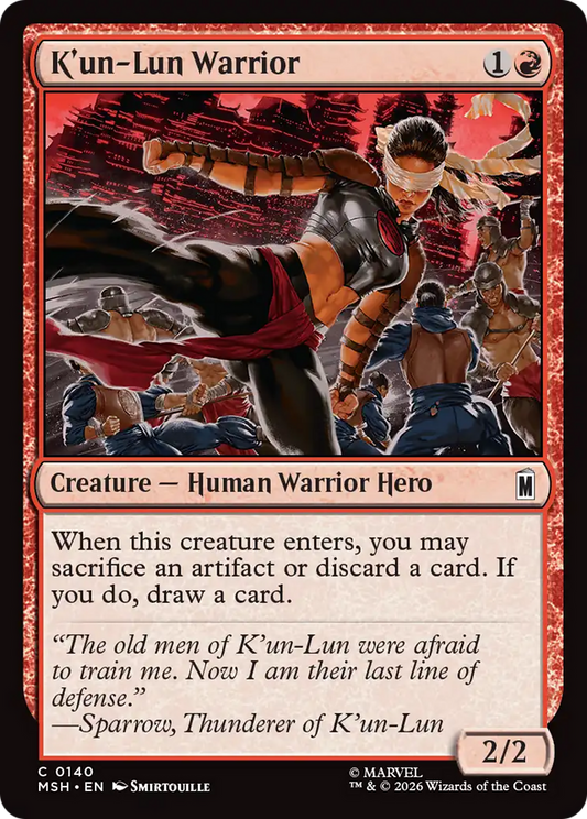 K'un-Lun Warrior (MSH) #140 [EN/N]