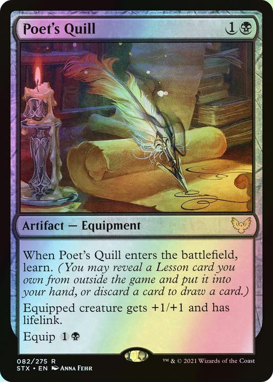 Poet's Quill (STX) #82 [EN/F] s/o