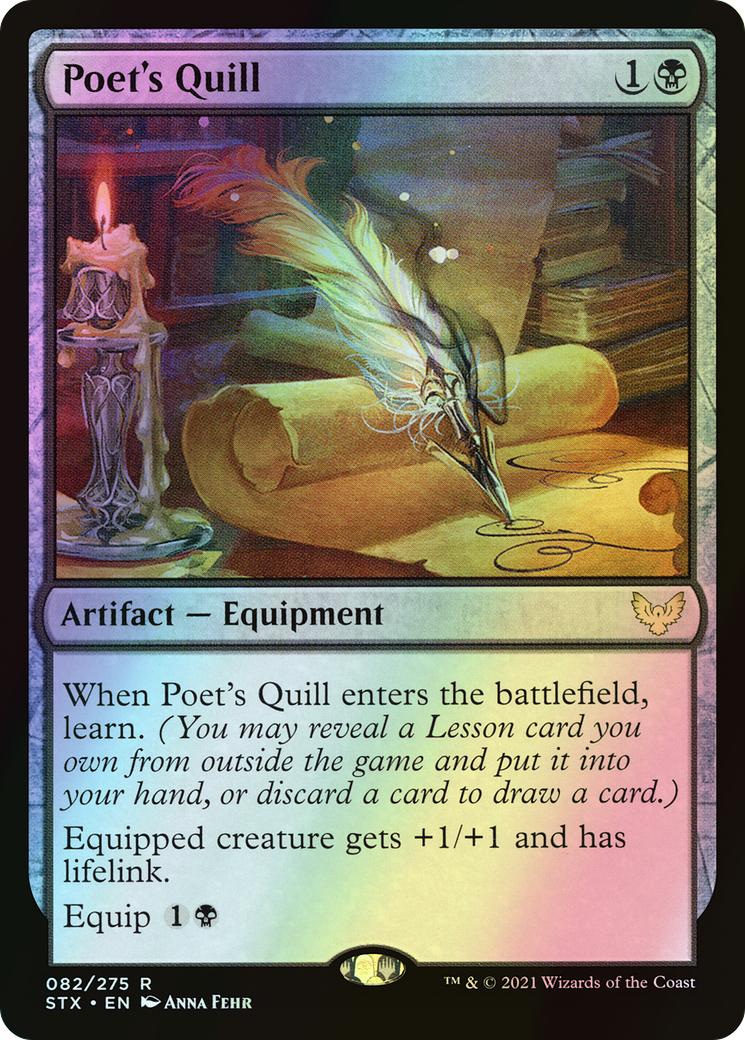 Poet's Quill (STX) #82 [EN/F] s/o