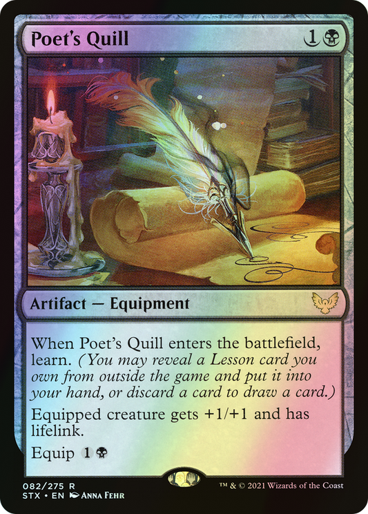 Poet's Quill (STX) #82 [EN/F] s/o
