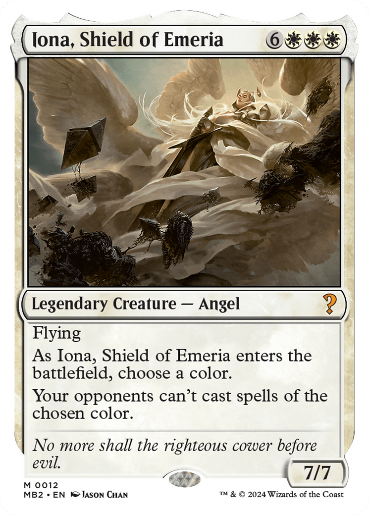Iona, Shield of Emeria (MB2) #12 [EN/N] s/o