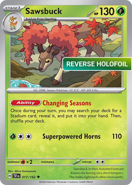 Sawsbuck (TEF) #17 [EN/R]