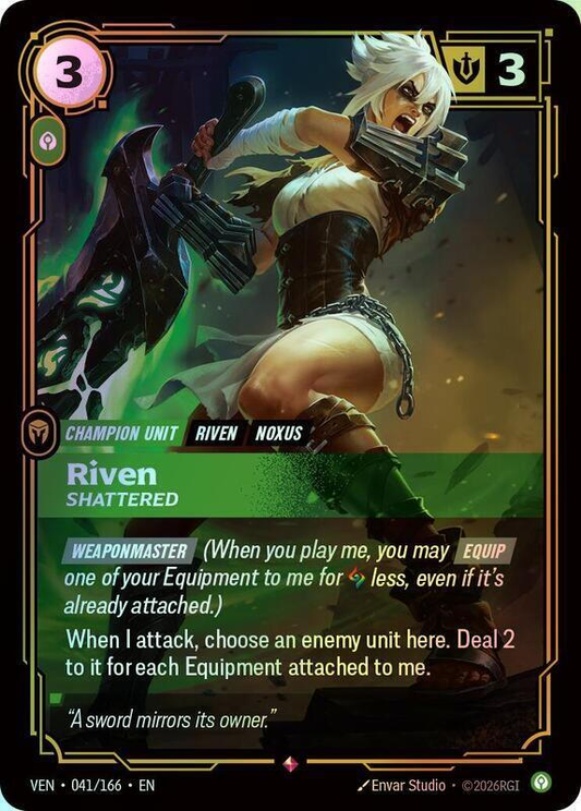 Riven - Shattered (VEN) #041 [EN/F]