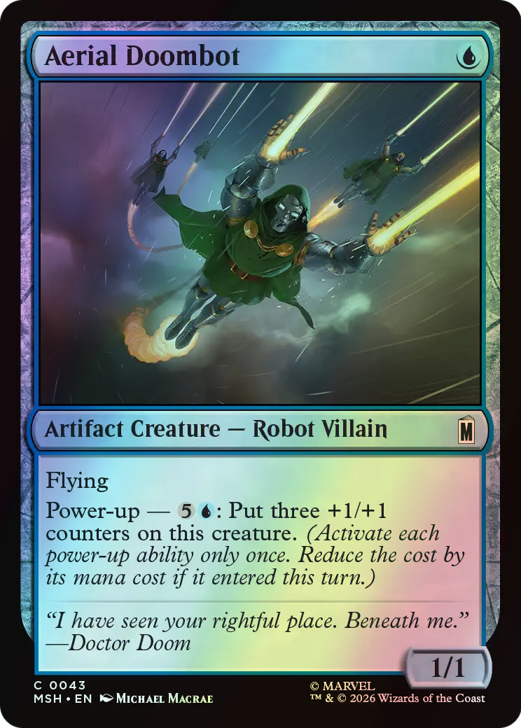 Aerial Doombot (MSH) #43 [EN/F]