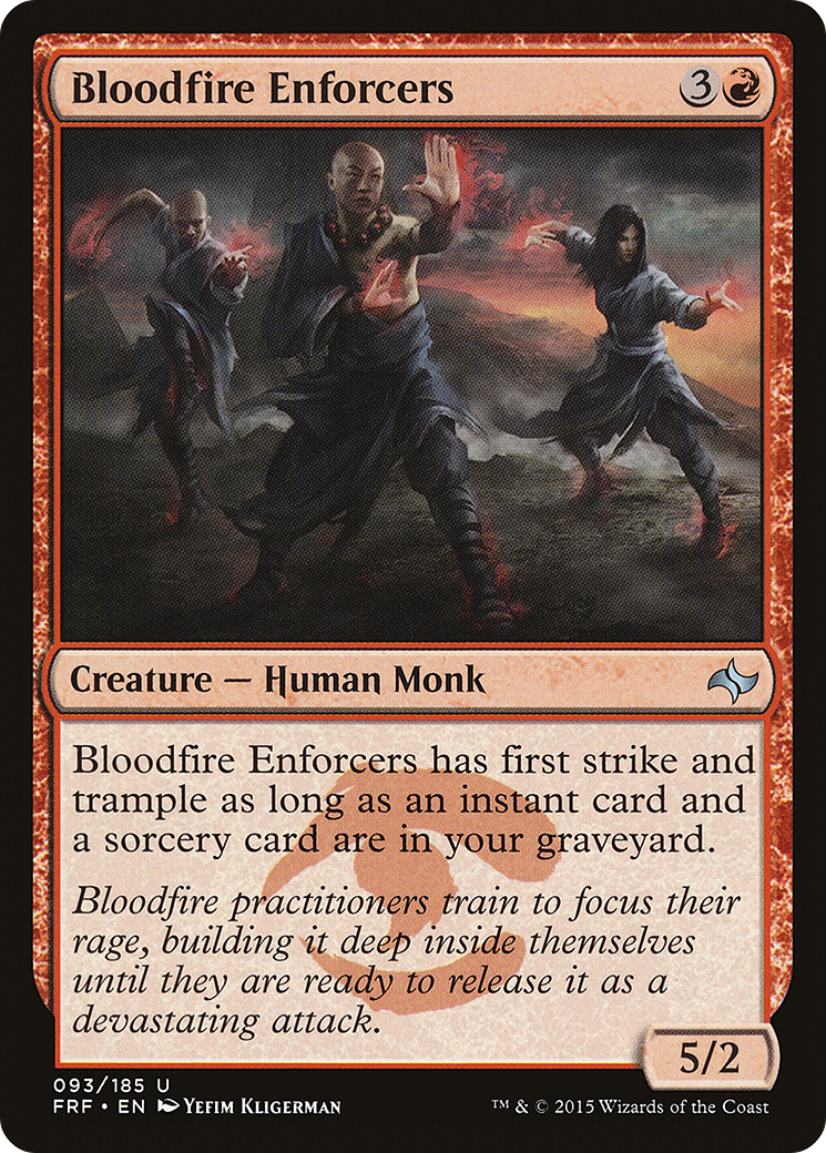 Bloodfire Enforcers (FRF) #93 [EN/N]