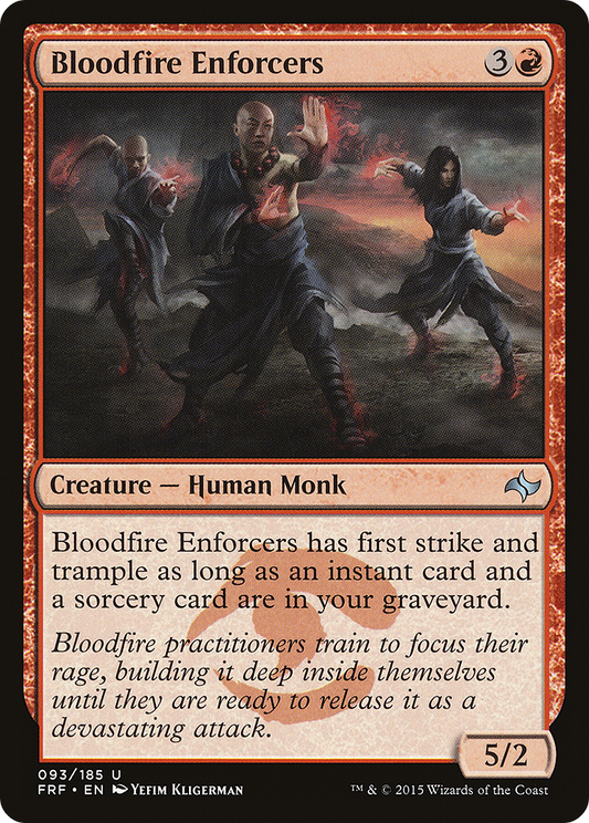 Bloodfire Enforcers (FRF) #93 [EN/N]