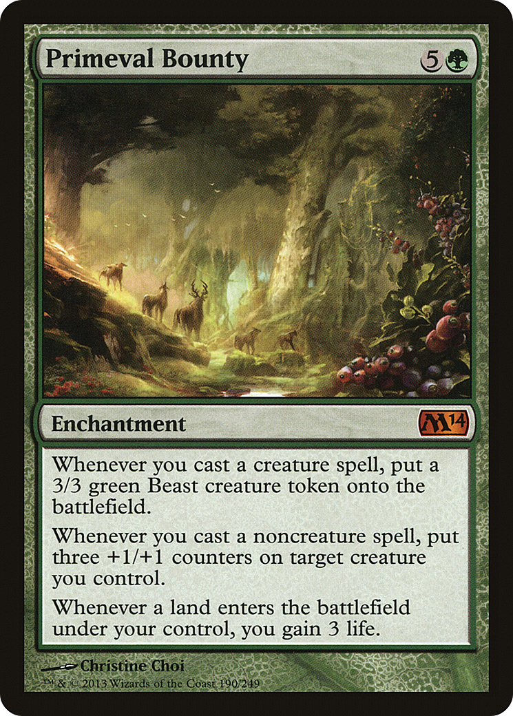 Primeval Bounty (M14) #190 [EN/N]