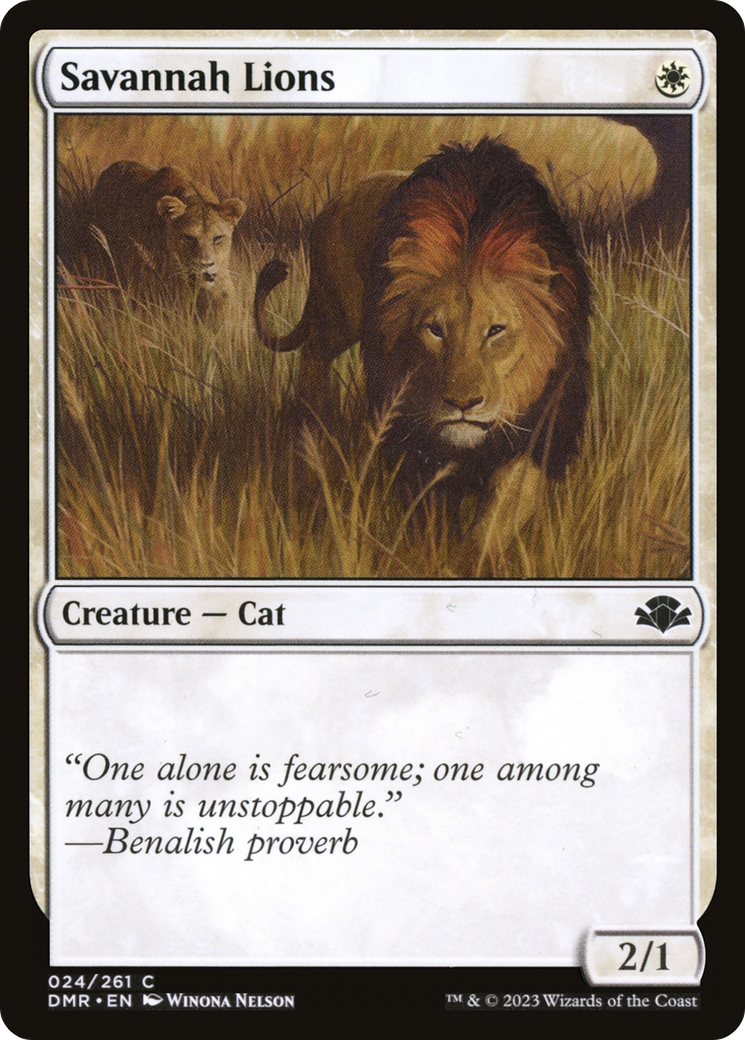 Savannah Lions (DMR) #24 [EN/N]