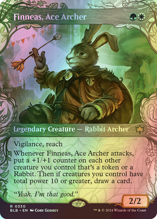 Finneas, Ace Archer (BLB) #330 [EN/F] s/o