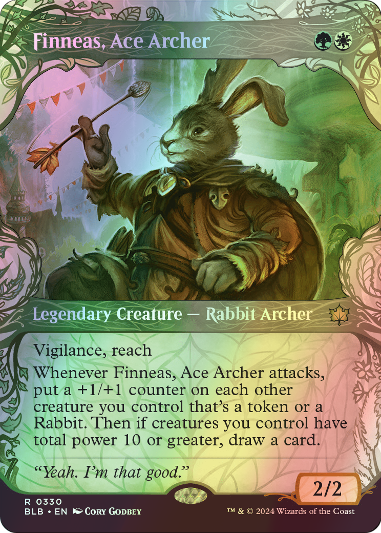 Finneas, Ace Archer (BLB) #330 [EN/F] s/o