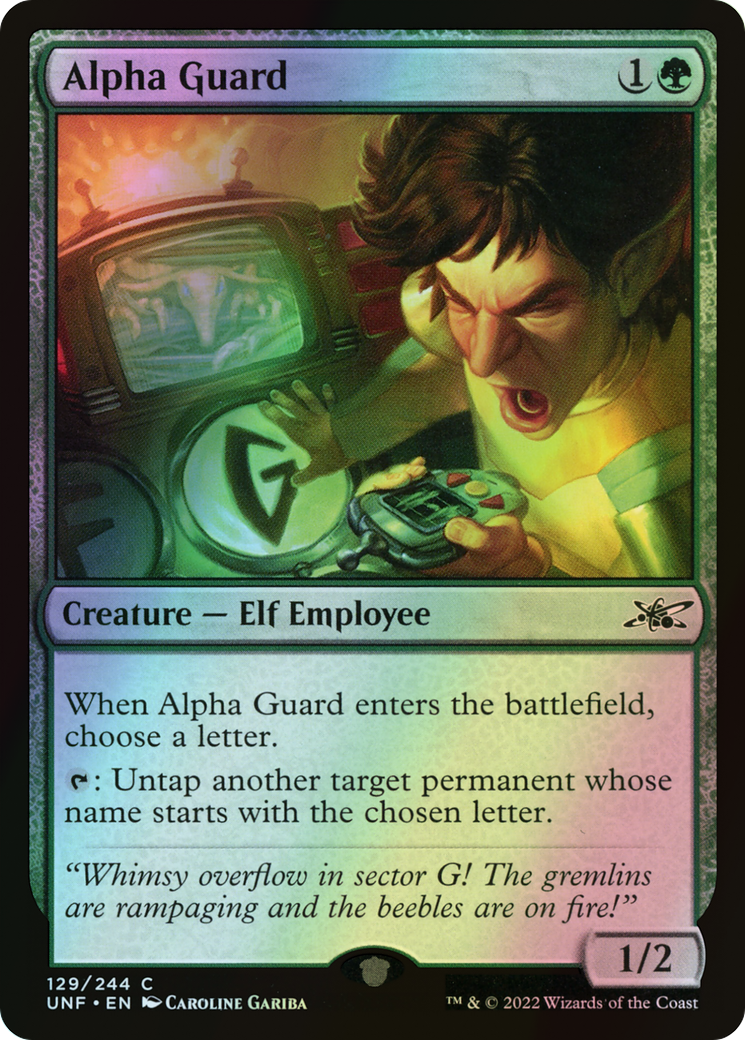 Alpha Guard (UNF) #129 [EN/F]