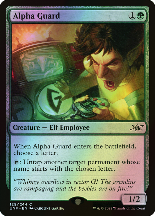 Alpha Guard (UNF) #129 [EN/F]