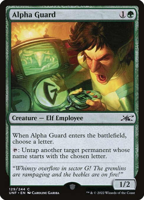 Alpha Guard (UNF) #129 [EN/N]