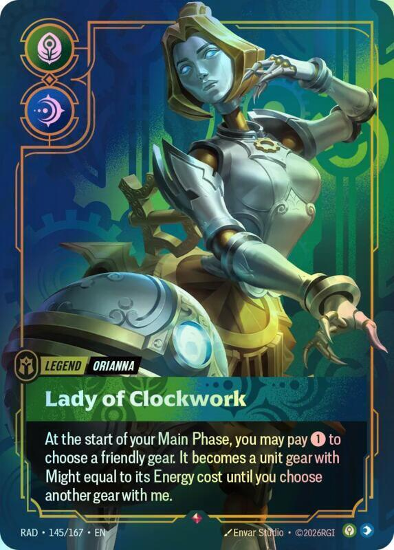 Orianna, Lady of Clockwork (RAD) #145 [EN/F]