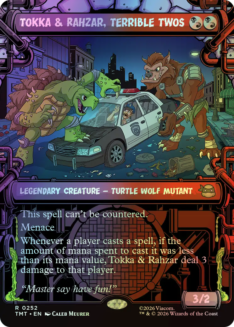 Tokka & Rahzar, Terrible Twos (TMT) #252 [EN/F]