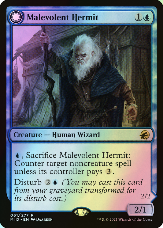 Malevolent Hermit // Benevolent Geist (MID) #61 [EN/F] s/o