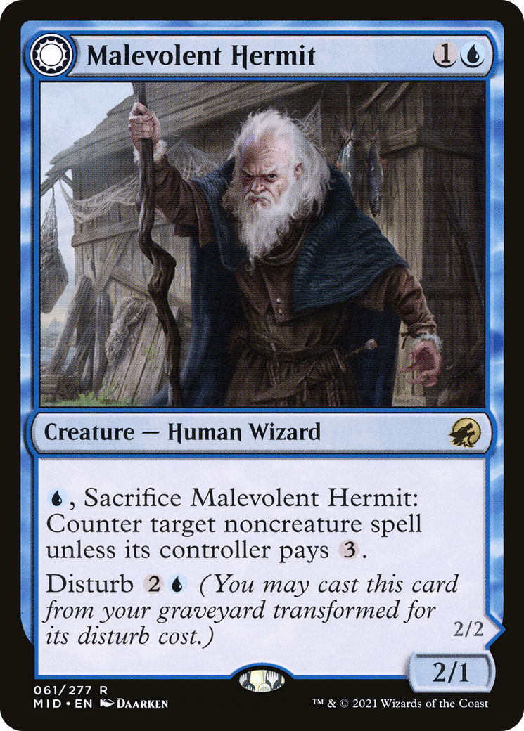 Malevolent Hermit // Benevolent Geist (MID) #61 [EN/N]