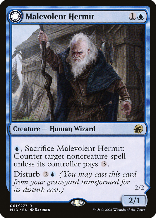 Malevolent Hermit // Benevolent Geist (MID) #61 [EN/N]