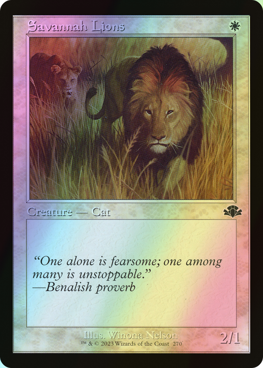 Savannah Lions (DMR) #270 [EN/F]