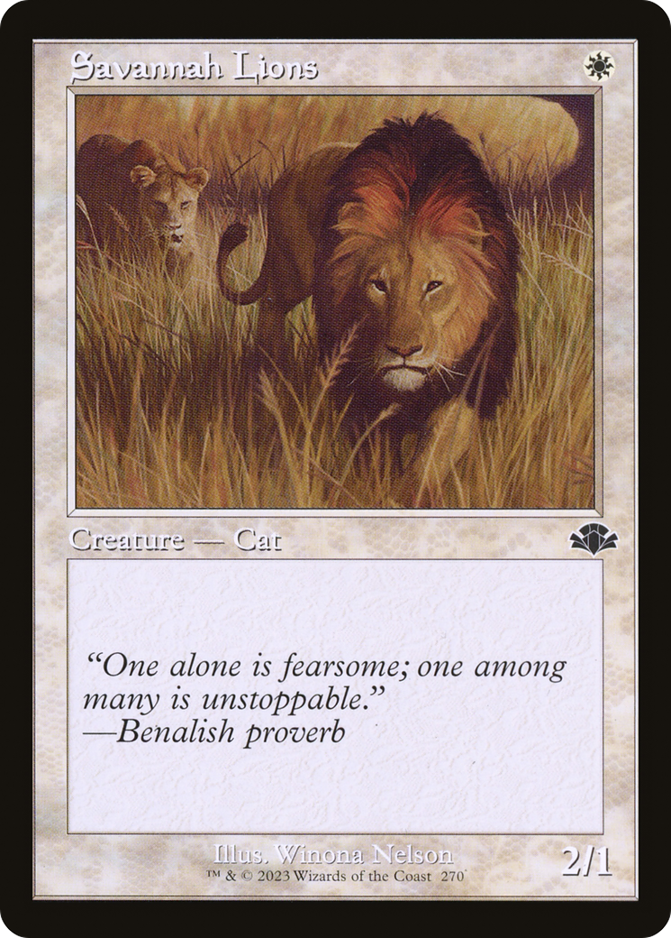 Savannah Lions (DMR) #270 [EN/N]