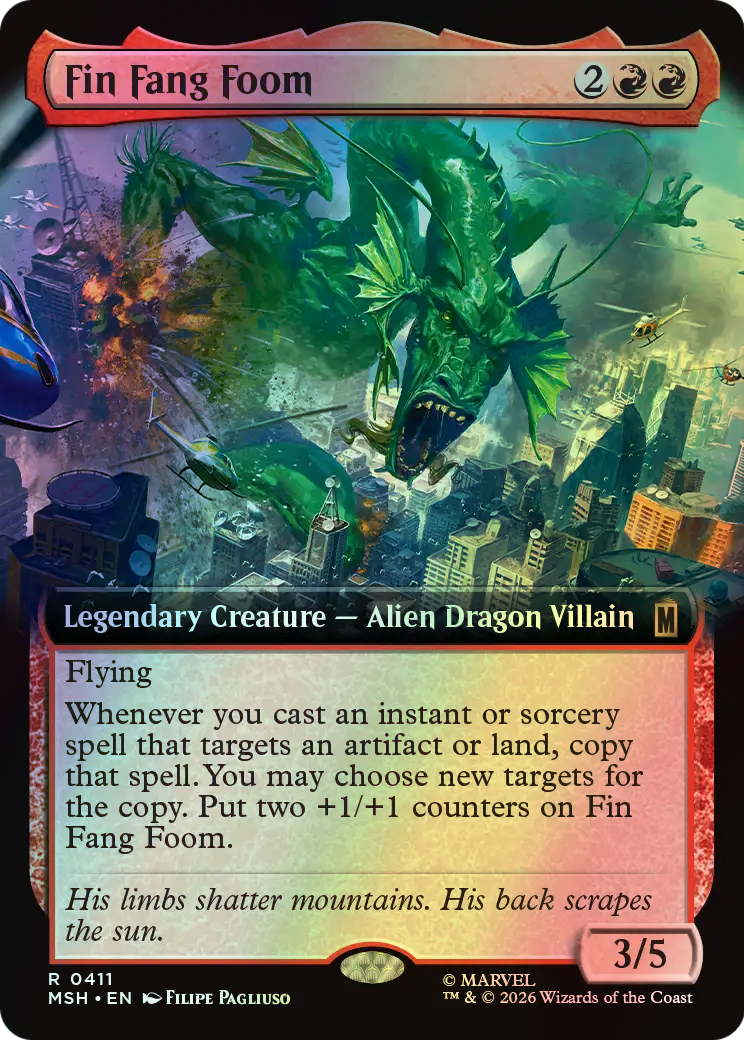 Fin Fang Foom (MSH) #411 [EN/F]