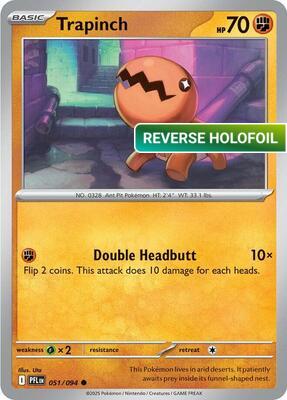 Trapinch (PFL) #051 [EN/R] s/o