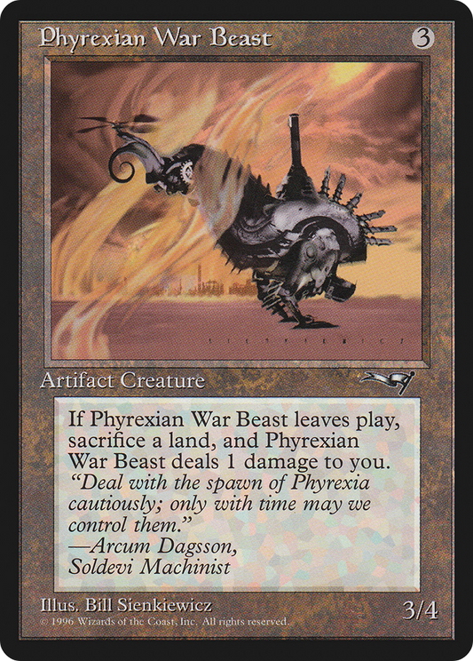 Phyrexian War Beast (ALL) #127a [EN/N]