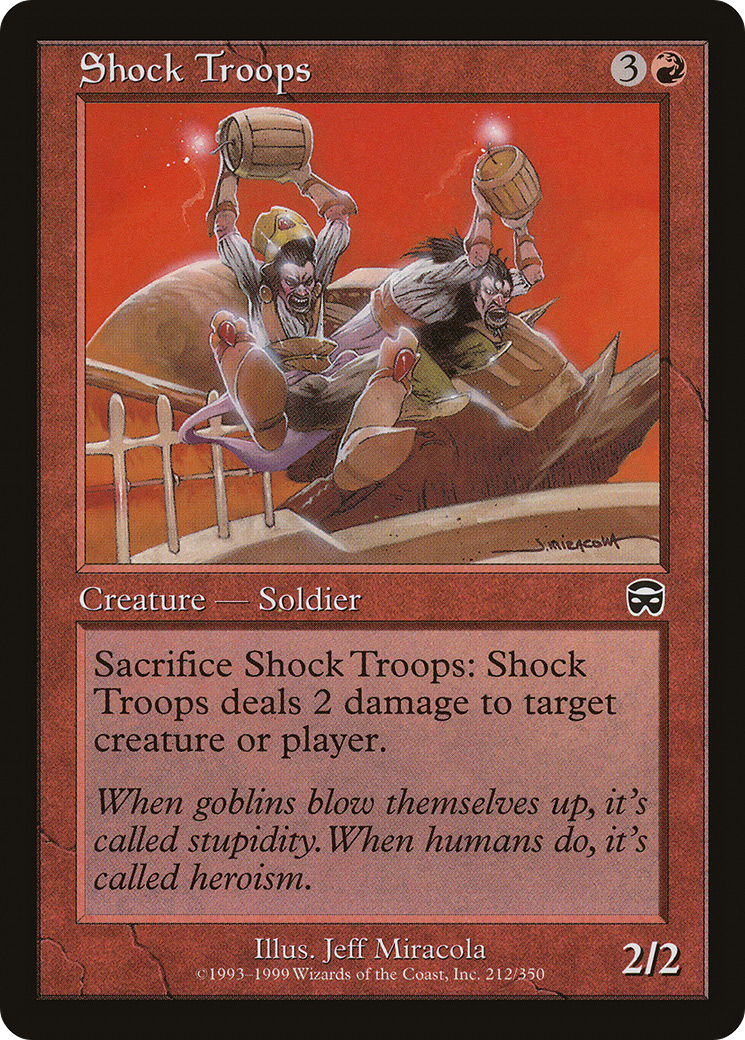 Shock Troops (MMQ) #212 [EN/N]