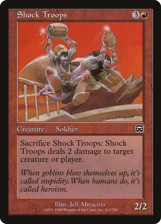 Shock Troops (MMQ) #212 [EN/N]