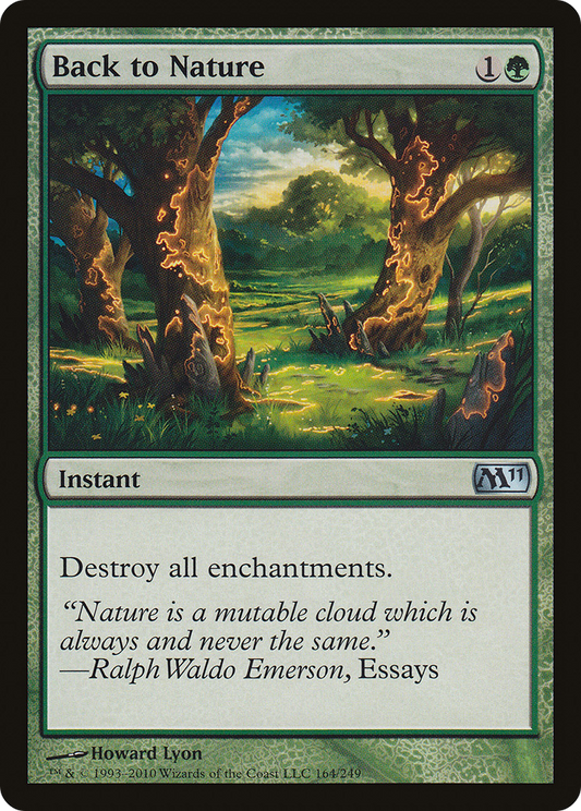 Back to Nature (M11) #164 [EN/N] s/o