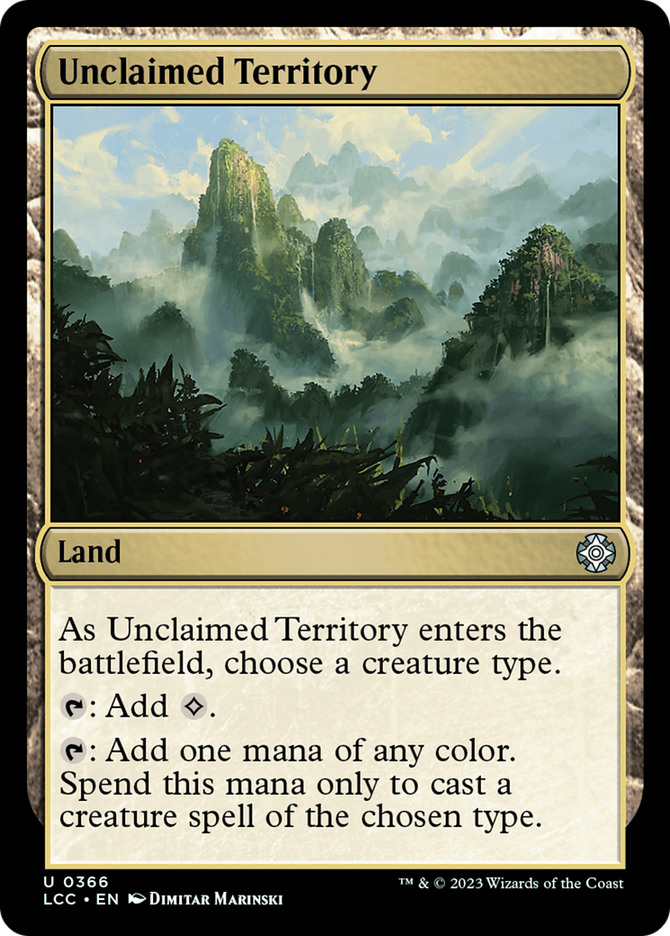 Unclaimed Territory (LCC) #366 [EN/N]