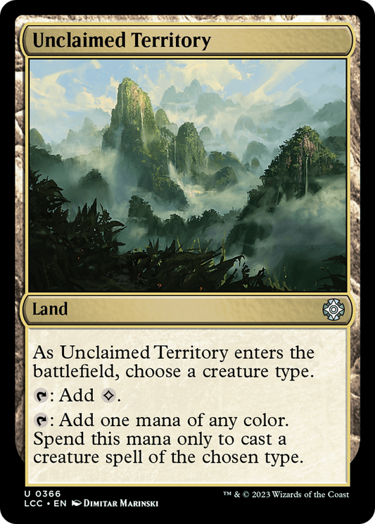 Unclaimed Territory (LCC) #366 [EN/N]