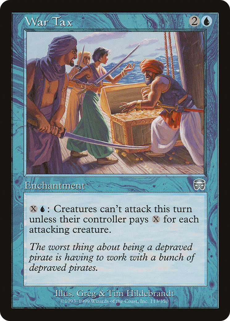 War Tax (MMQ) #113 [EN/N] s/o