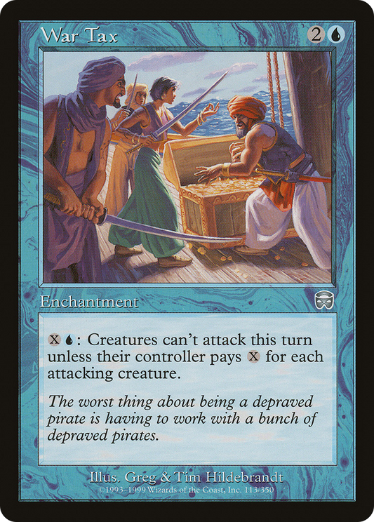 War Tax (MMQ) #113 [EN/N] s/o